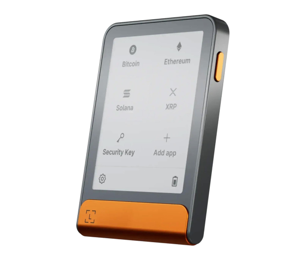 Ledger Flex Orange Crypto Hardware Wallet with Recovery Key LEDGERFLEX-ORANGE-RK - 1351783 - zdjęcie 2